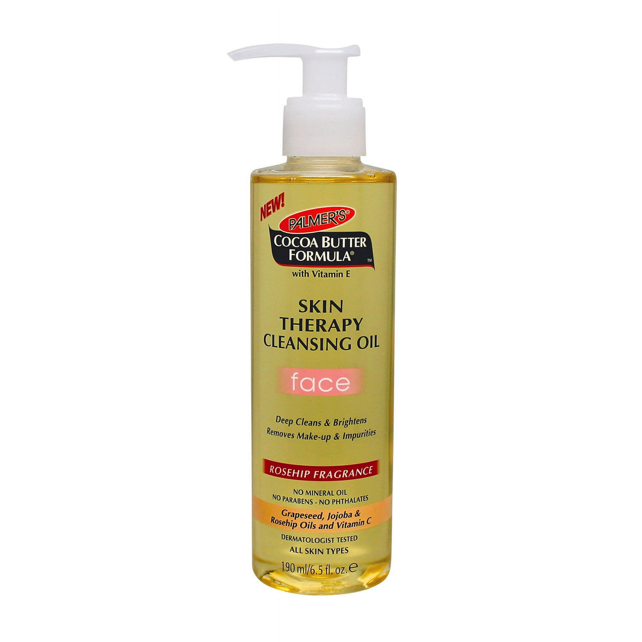 Palmers Cocoa Butter Formula Skin Therapy Cleansing Face Oil, 6.5 Oz